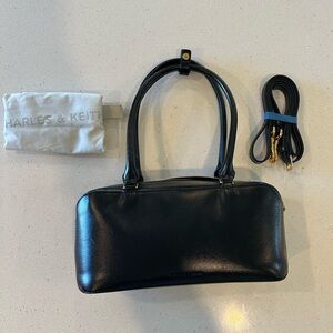 Charles & Keith Wisteria Elongated Top Handle Bag
